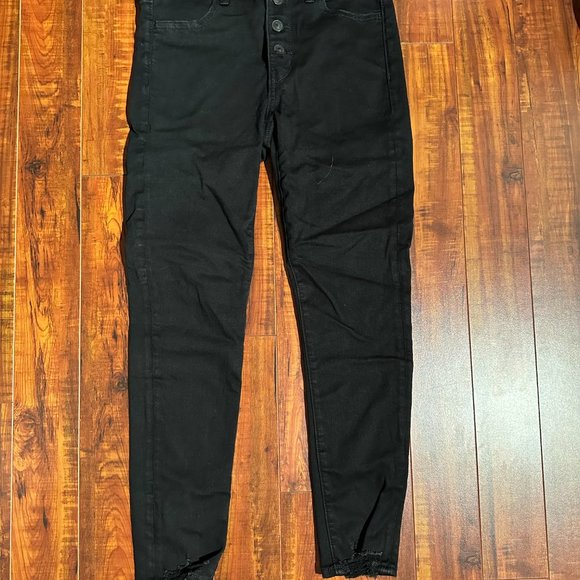 American Eagle Dream Jean - Hi-rise Jegging Crop Size 6 - Picture 2 of 7